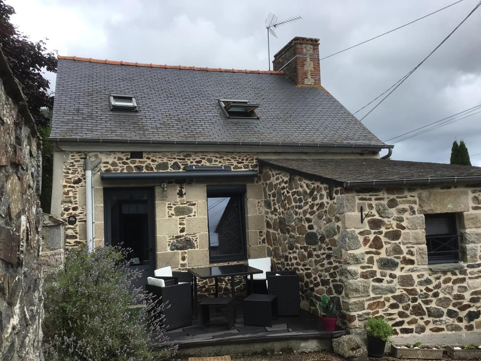 Maison En Pierre A La Campagne Proche De La Mer Plourhan Kültér fotó